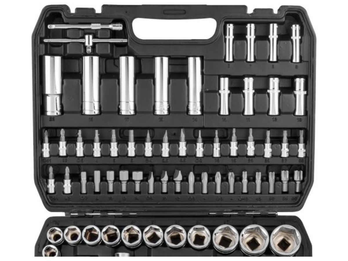 Набор головок и бит 108пр. ТРЕК