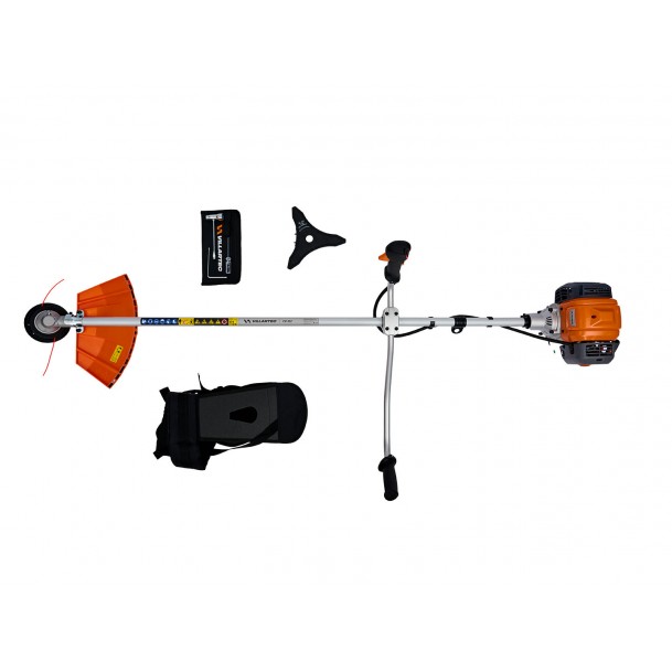 Бензотриммер VILLARTEC  CB352,1,2 кВт, 38,8 см3  трим. гол. + диск 3 z, лямка двухплечевая