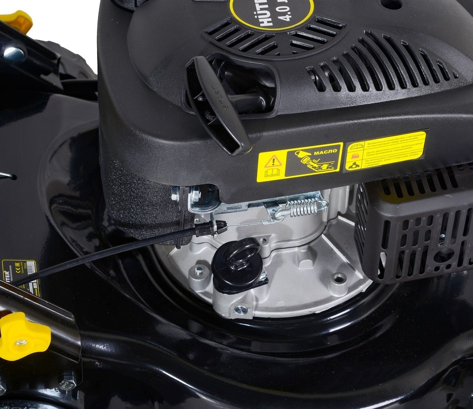 Бензогазонокосилка HUTER GLM-3.5T, 4х-т. 4 л/с, шир. кош. 42см, высота кош. 35-75 мм, травосб.40л