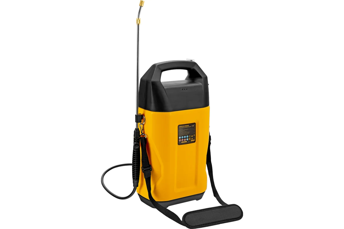 Опрыскиватель аккумуляторный D-8LI, 8 л, 12 В, 2 Ач// Denzel