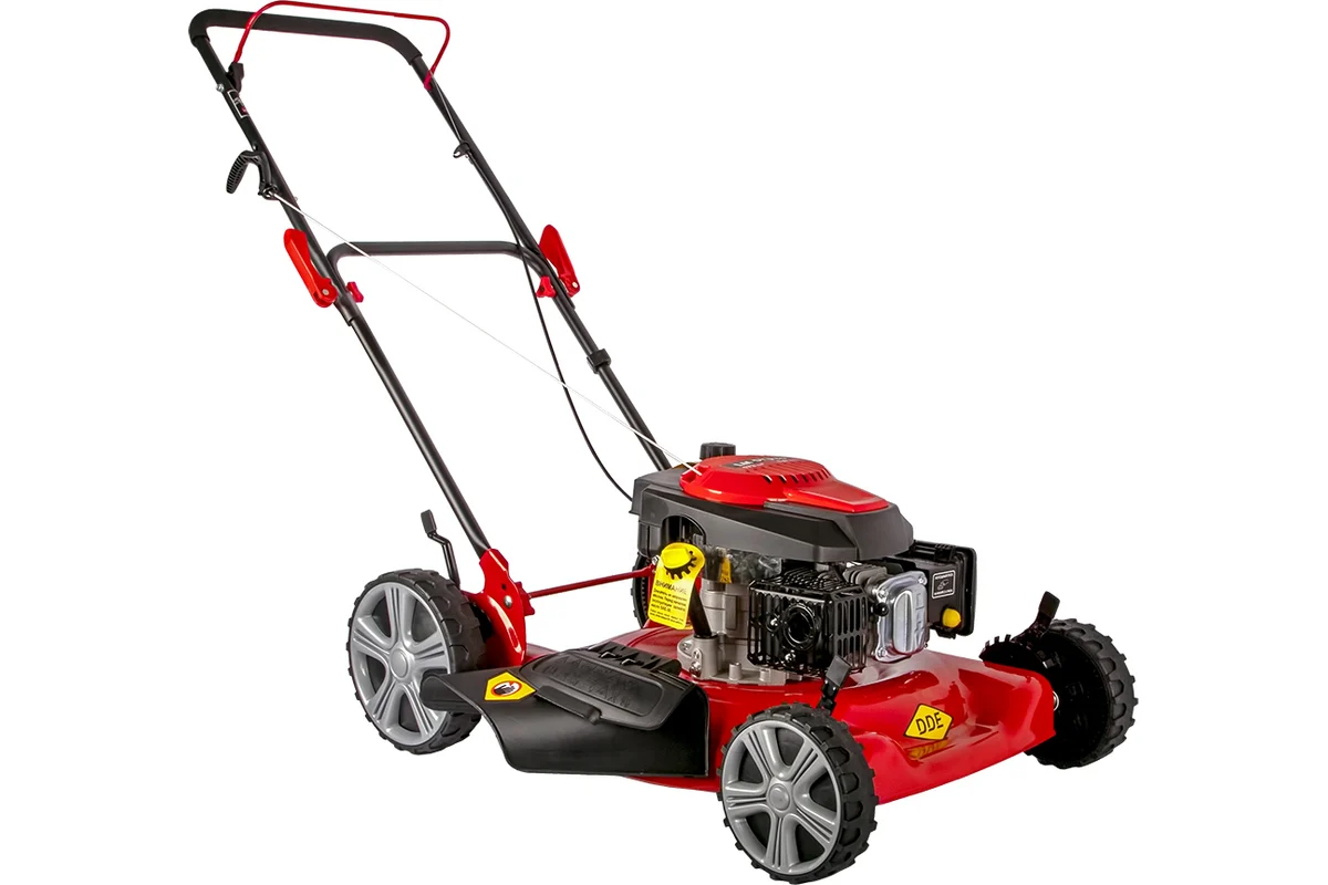 Газонокосилка бензиновая DDE LM 57 Pro (6,0 л.с., шир., 57 см, выс., 30-80 мм) (791-950)