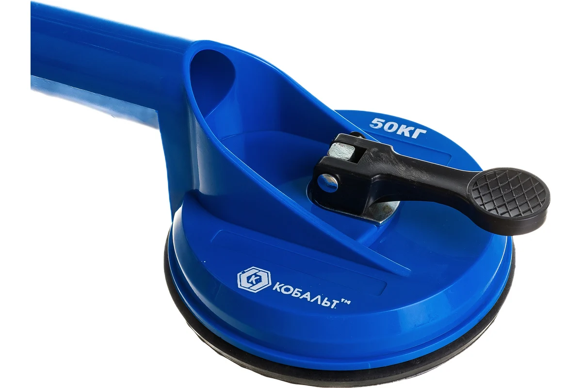 Стеклодомкрат КОБАЛЬТ двойной пластиковый, 50 кг, коробка