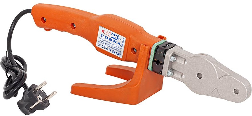 Паяльник COBRA GM 0009 Mini,  750Вт, насадки Ø 20/25/32, для полипропиленовых труб