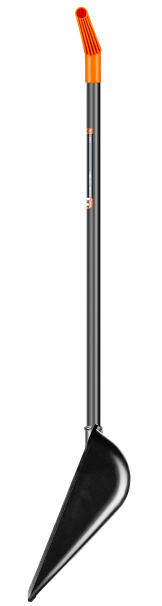 FINLAND Лопата снеговая 410х410х1340 мм с черенком 1243-Ч
