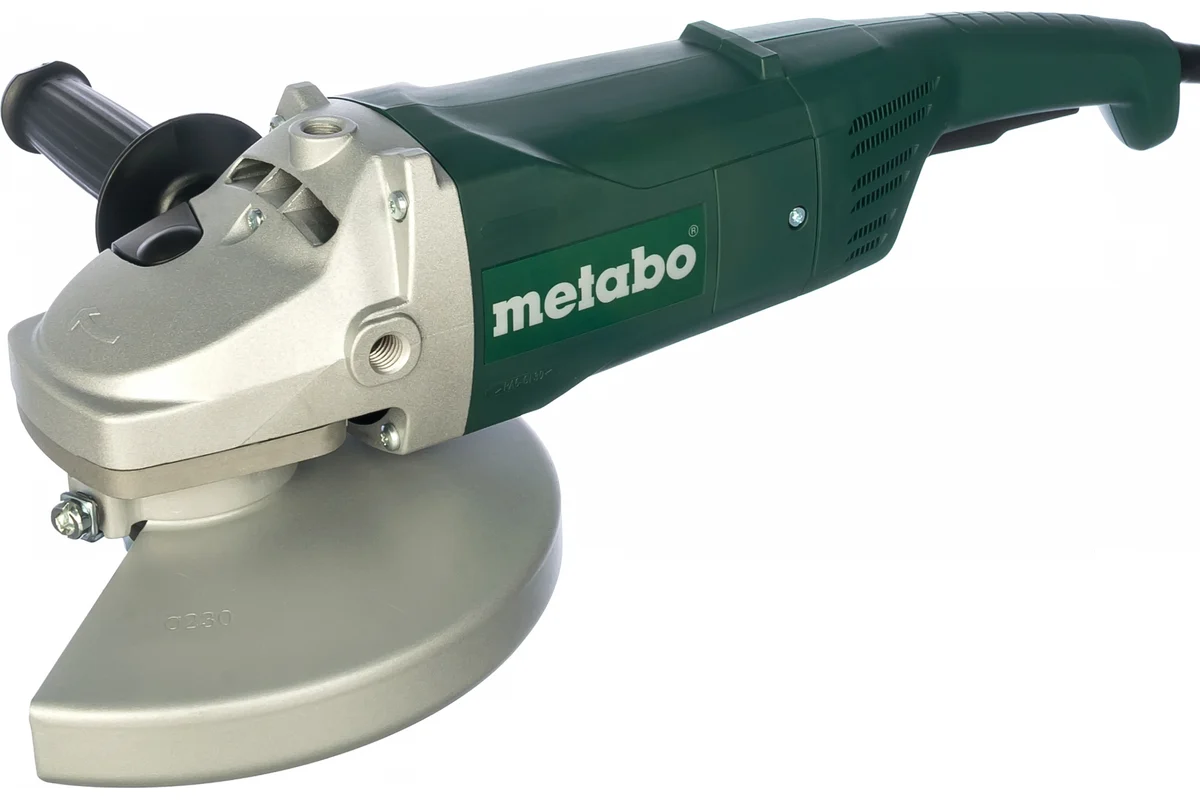 Metabo Углошлиф.машина W 2200-230, 2,2кВт, Ø230мм, 6600 об/мин