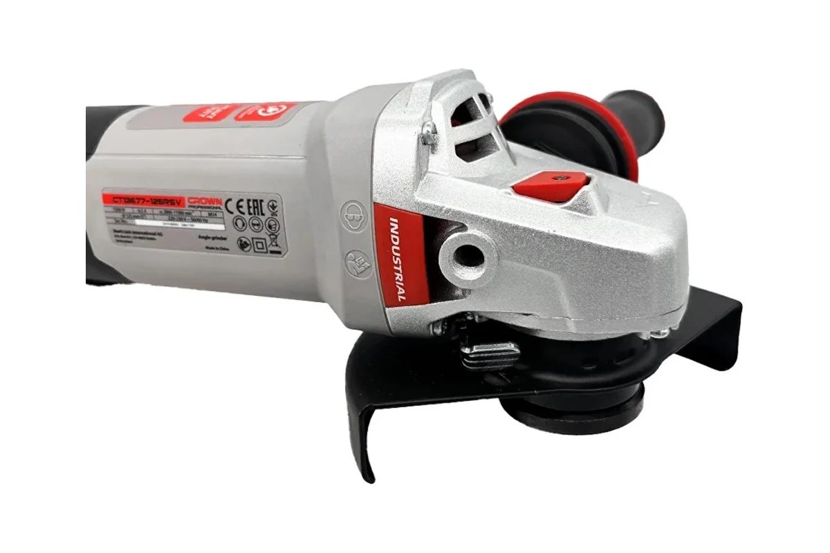 Угловая шлифовальная машина CROWN CT13677-125RS