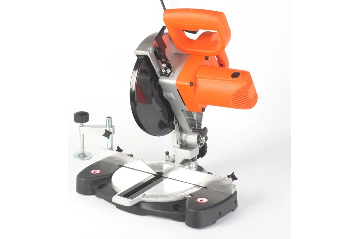 Пила торцовочная PATRIOT MS 210, мощность 1400Вт, пильный диск 210 мм, Пылезащищенная кнопка включен