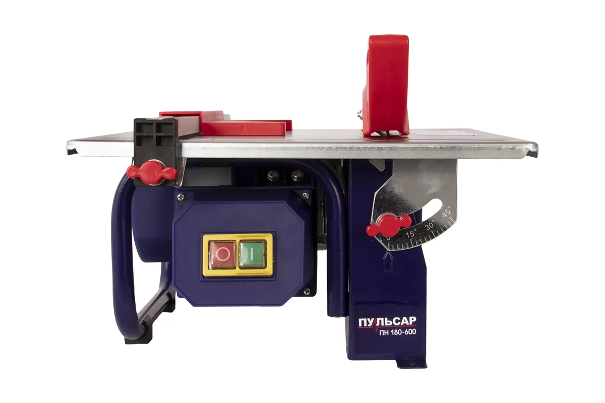 Эл. плиткорез ПУЛЬСАР ПН 180-600 600Вт, 180х22,2мм стол 330-360мм,проп 34мм,7,5кг