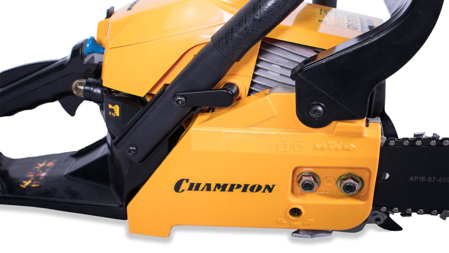 Бензопила CHAMPION 237-16", (3/8"-1,3- 56 (1,5 кВт, 4,7 кг) легкий старт