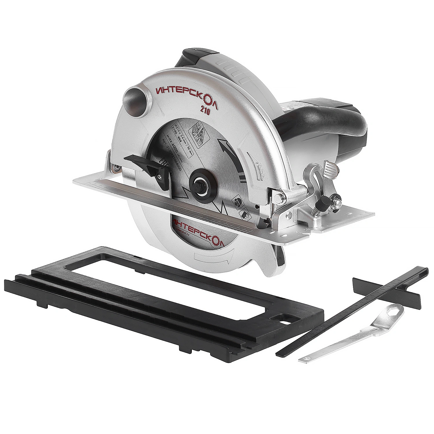 ДП-210/1900ЭМ ИНТЕРСКОЛ Дисковая пила, 1,9 кВт, диск 210х30мм, пропил 75мм 5000об/мин