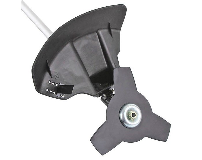 Электротриммер HUTER GET-1500B 1,5 кВт, леска ф 2 мм/нож, 8000 об/мин, прям.штанга,велосип.ручка