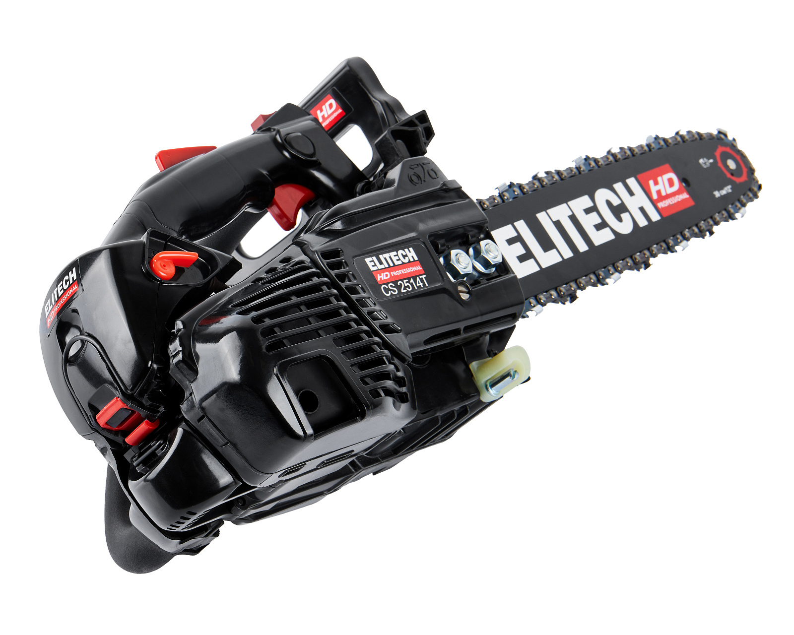 ELITECH CS 2514T (E1611.003.00) Бензопила,25см3,1.0кВт\1.2л.с.,шина30см,3200-12700об\мин,шаг-3\8",па