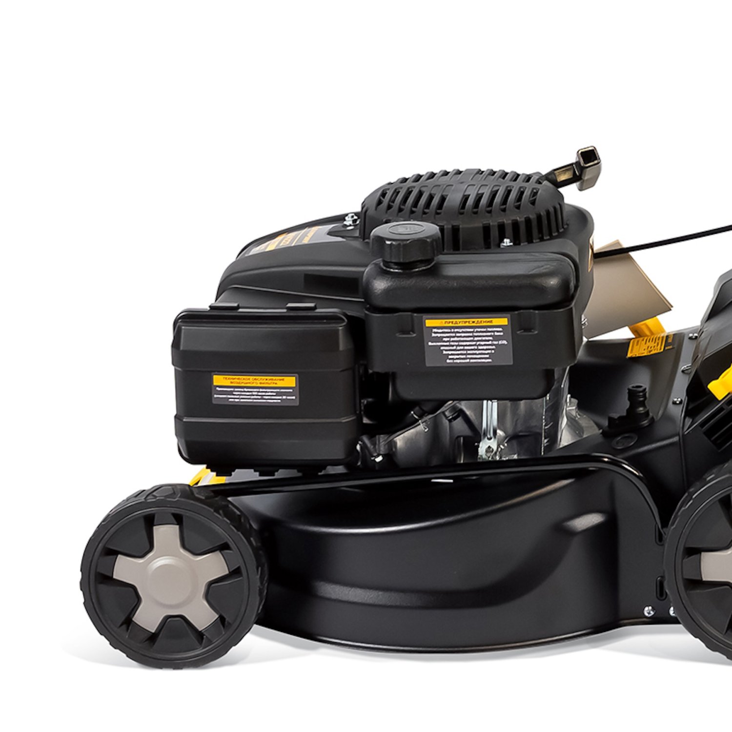 Газонокосилка CHAMPION LM4222 (2,2кВт 418мм 40л 20-70мм 1рычаг/6, 17кг 2в1)