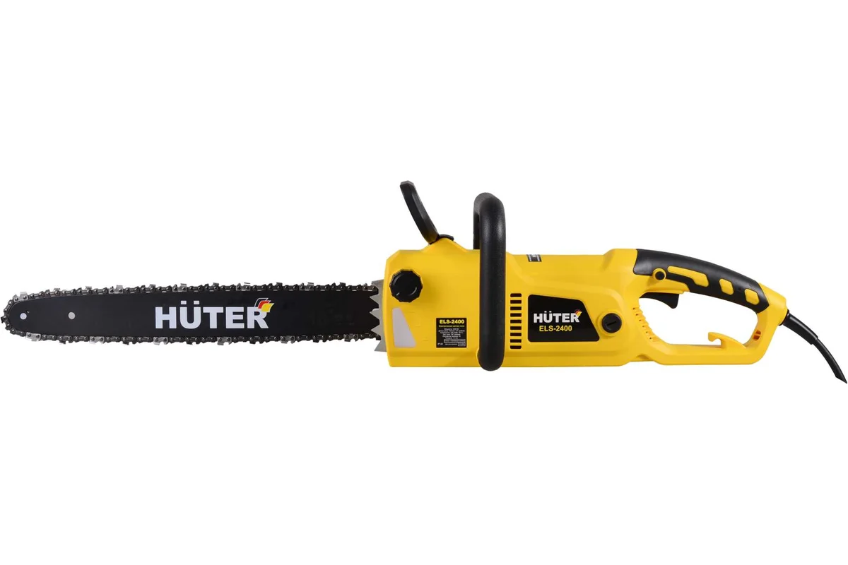Электропила Huter ELS 2400  2400Вт, 62х3/8х1,3 шина 18"