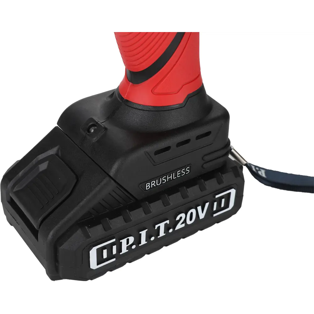 Дрель ударная аккум. бесщёточная P.I.T. LPSR18-D4 (20В, 38Нм, 2скорости, БЗП 10мм, 2 акб 1,5Ач, ЗУ