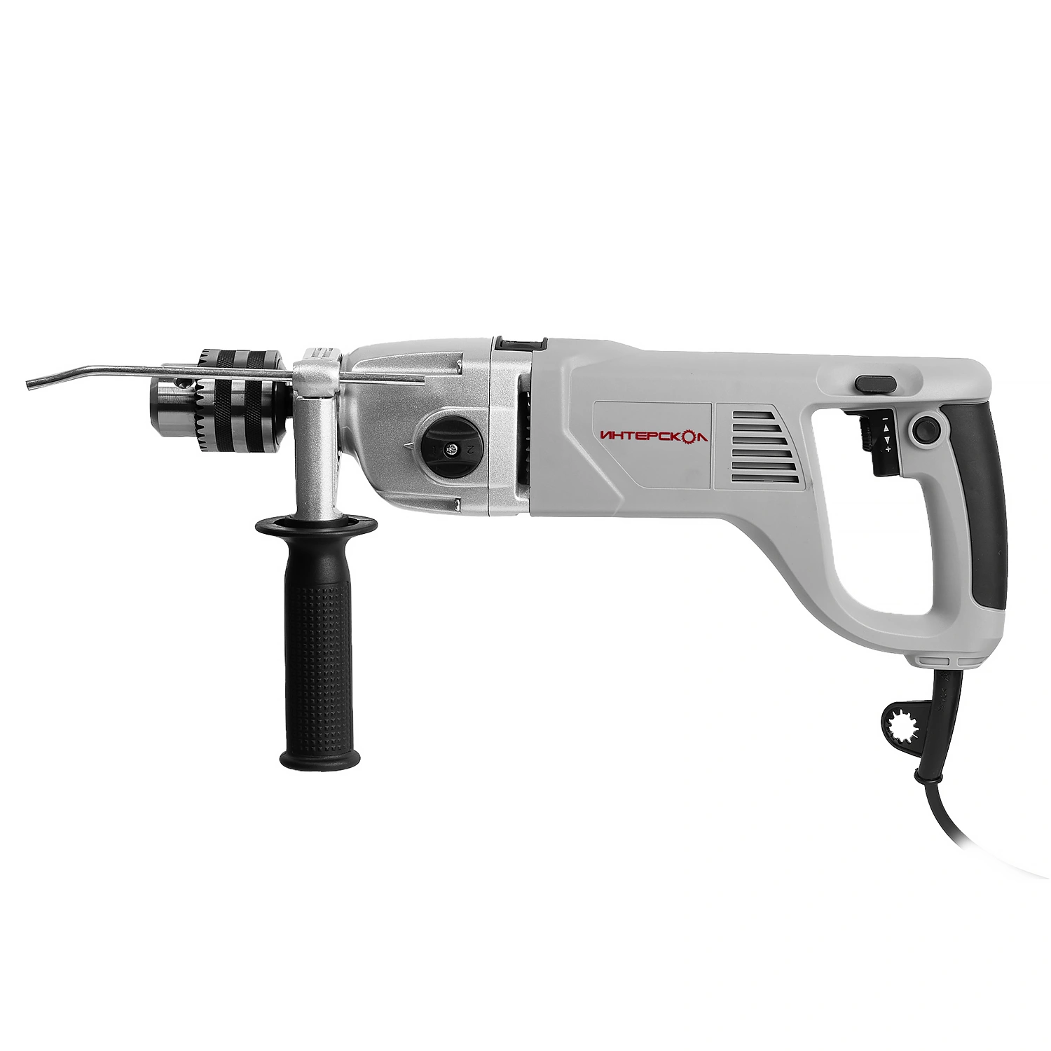 ДУ-22/1200ЭРП2 ИНТЕРСКОЛ  Эл.Дрель ударная, 1,2кВт, п. до 16мм, 2х скоростная