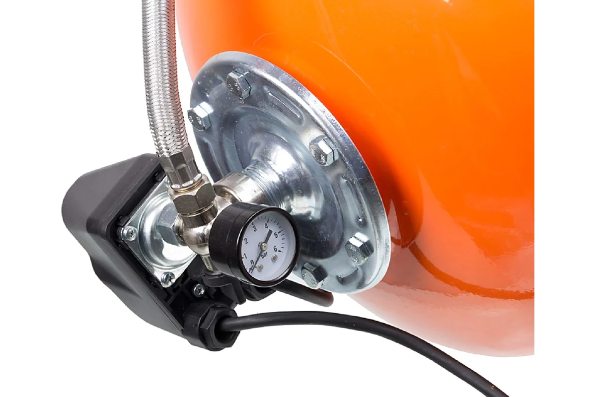 ВИХРЬ Насосная станция АСВ-1200/50Н,1,2кВт, ресивер 50л, гл. вс. 9м, h подъема 40м, 70л/мин,эжектор