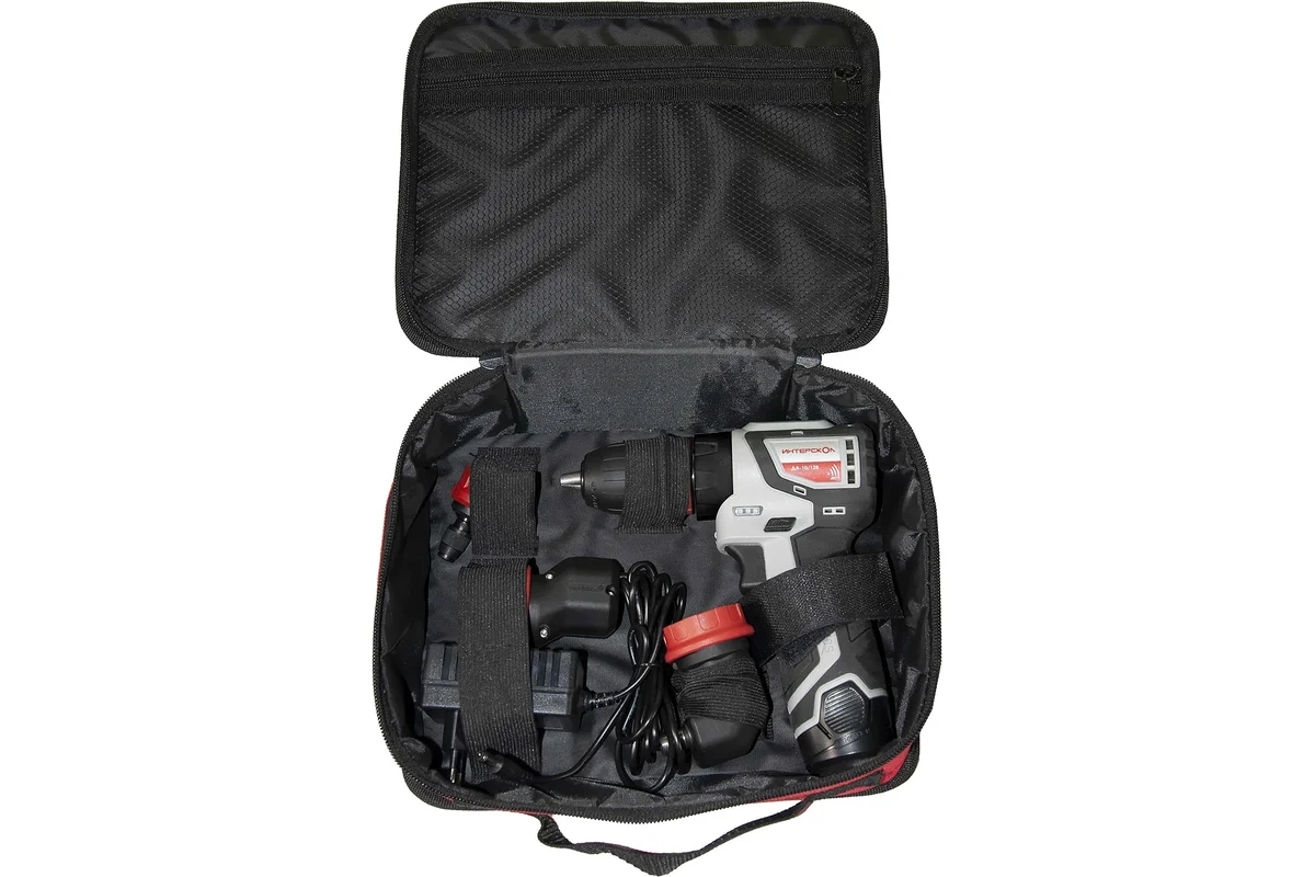 ДА-10/12В 36 КомбиМАКС бесщеточная аккум. дрель-шуруп. (Li-ion, кейс, 2 аккум., 2Ач, 4 насадки), шт