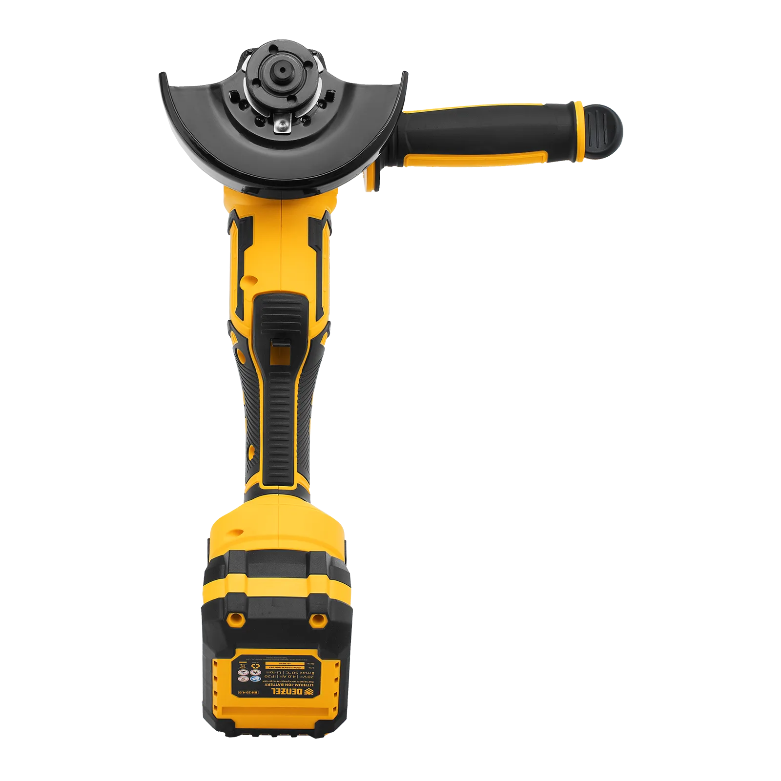 Машина шлифовальная угловая аккумуляторная бесщет. AGH-BL-20-125, Li-Ion, 20 В// Denzel