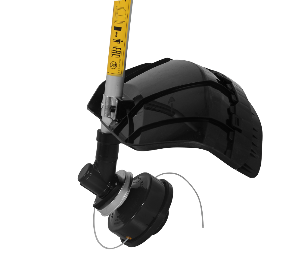 Электротриммер HUTER GET-1500SL 1,5 кВт, леска ф 2 мм/нож, 8000 об/мин, прямая штанга