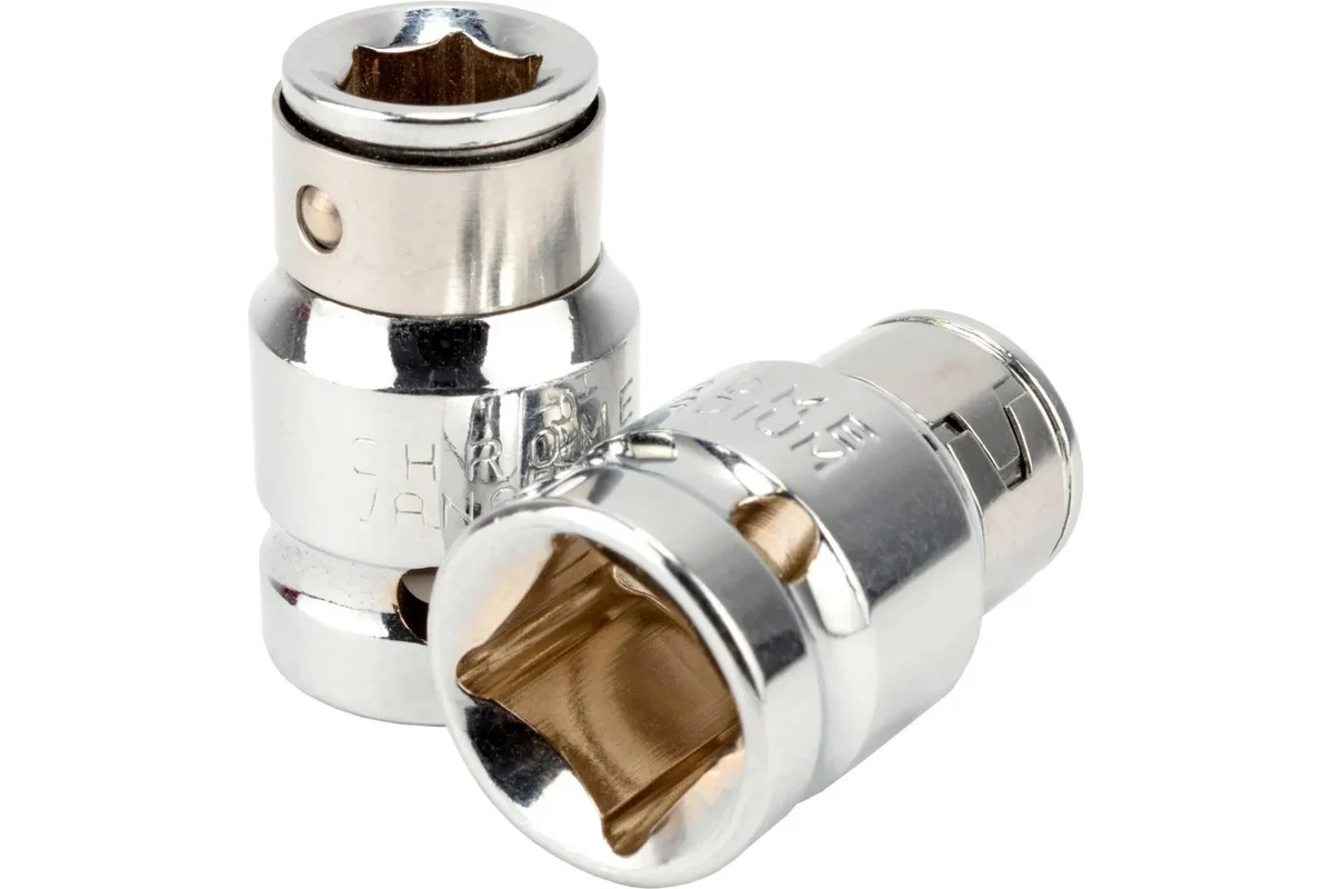 Переход адаптер для бит-вставок 1/2">--< 5/16" // АвтоDело 