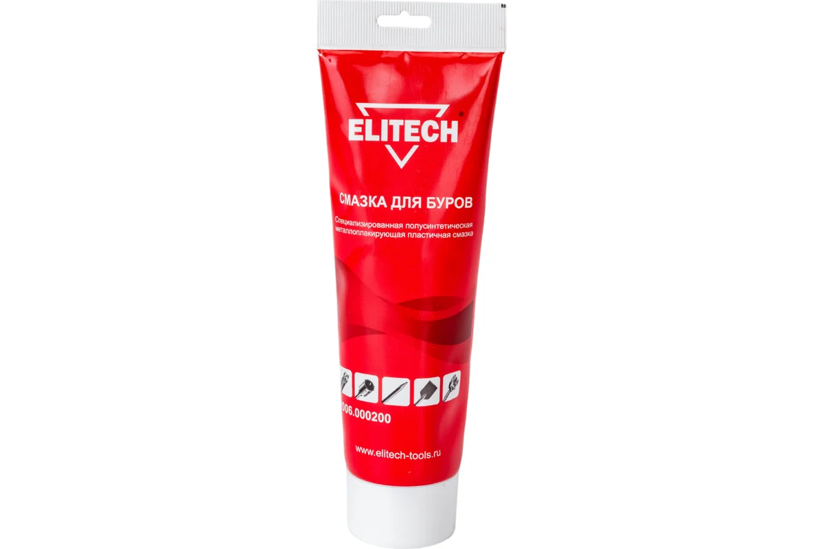 ELITECH 2006.000200 Смазка,д\хвостовиков буров,125г,туба-подвес