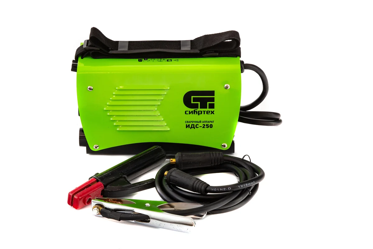 СИБРТЕХ ИДС-250 Аппарат свар. инверт.250А, электроды 1,6-5мм