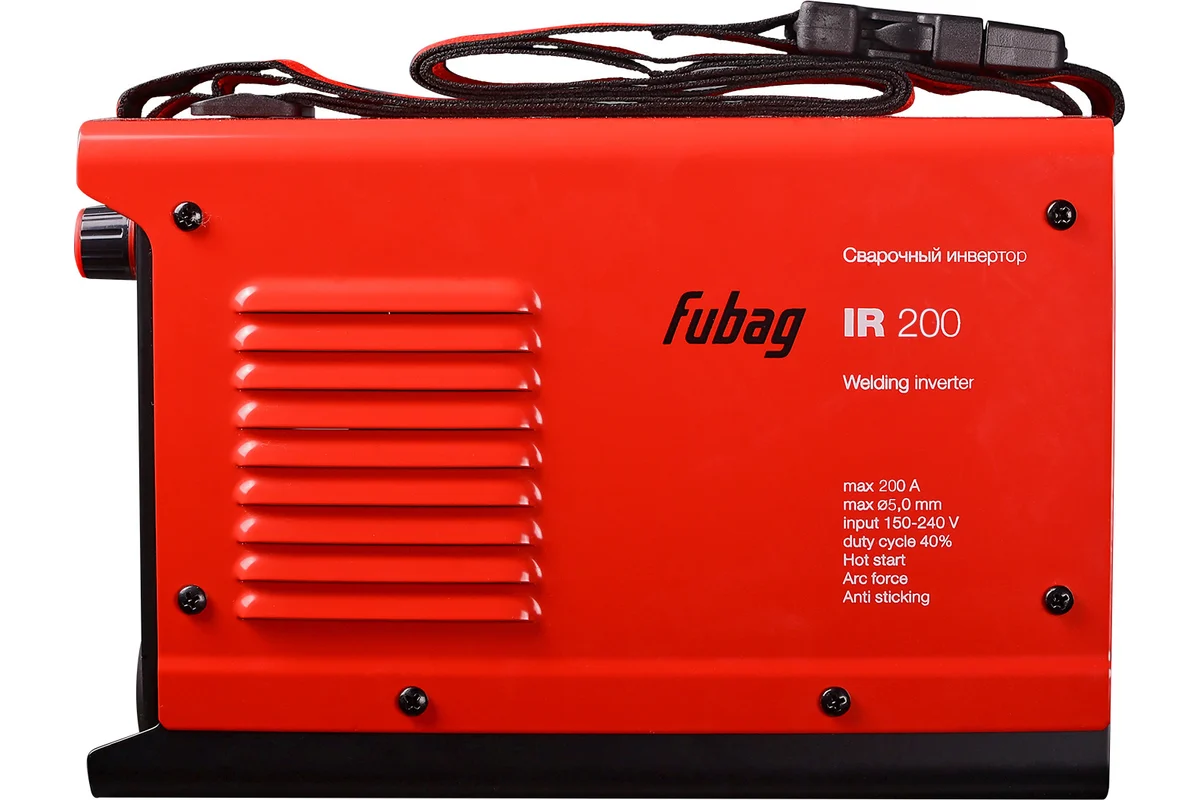 Сварочный аппарат IR 200 , инверторный, 220В, 6-220А, электр.1,6-5,0мм