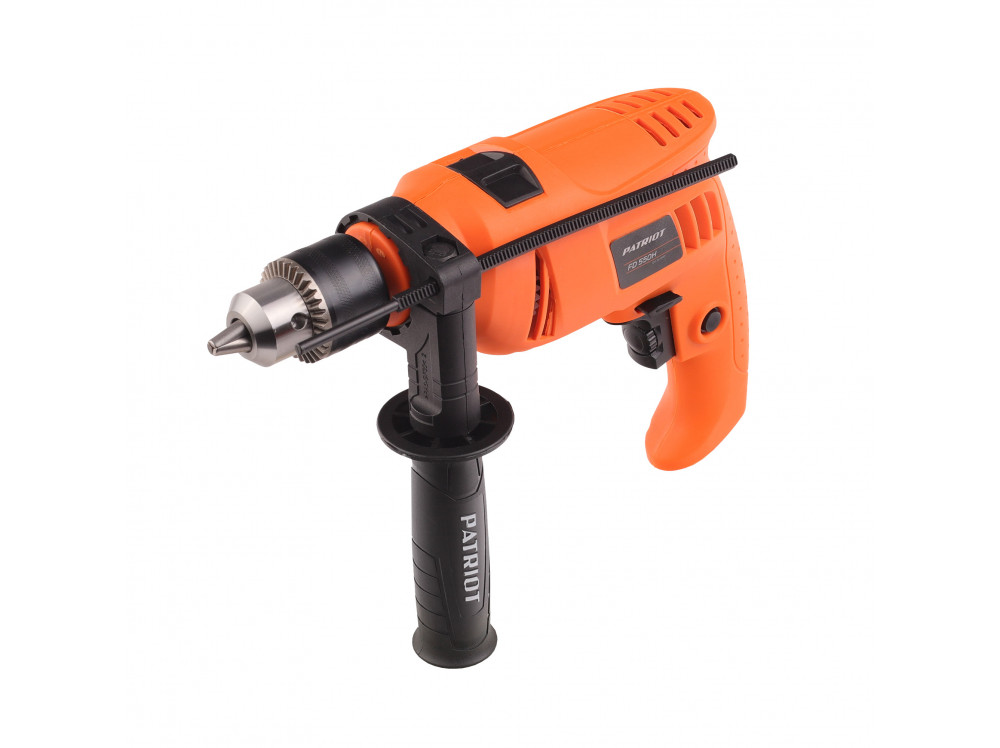 Дрель электрическая ударная PATRIOT FD 550H, 600Вт, 3000об/мин, 44800уд/мин, макс.диаметр сверления 