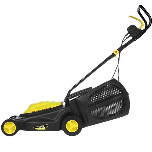 Эл.газонокосилка HUTER ELM-1400P, 1,4 кВт, ширина кошения 38 см, высота кош. 28-55 мм, травосб.40л.