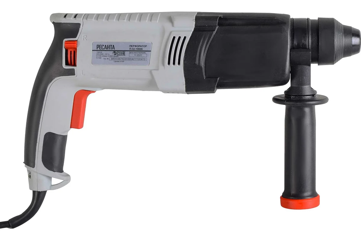 Ресанта  П-32-1000К   Эл.перфоратор  1000Вт, SDS+. 3х режимный,5,2Дж 2,7кг.
