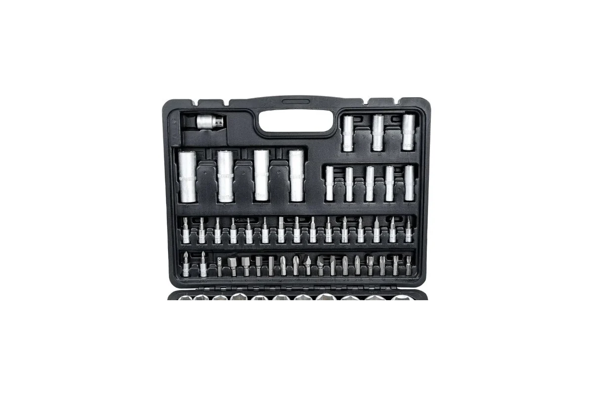 Набор инструментов MXT-94-SET (94 предмета, 1/2" и 1/4", CrV)