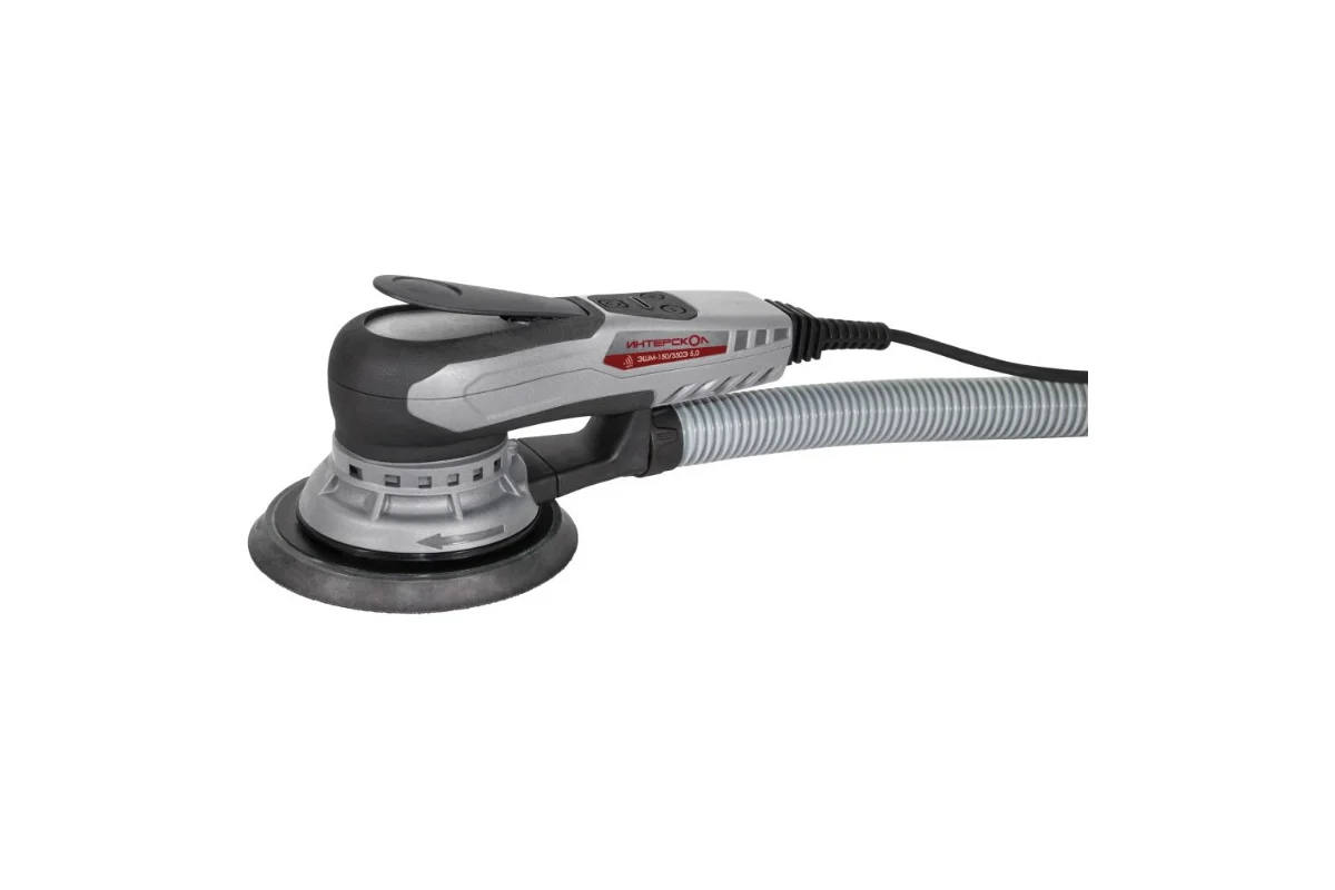 ЭШМ-125/350Э 5,0 ИНТЕРСКОЛ бесщеточная эксцентриковая шлифмашина,350 Вт,4000-10000 об/мин,ф 125мм
