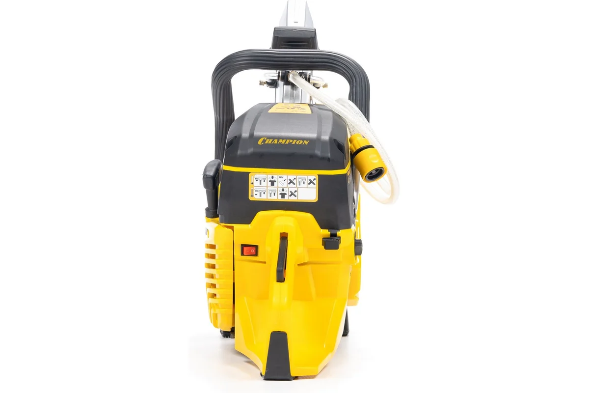 Бензорез CP350 3,5кВт 74см³ 10,1кг без диска D350мм d20/25,4 // CHAMPION 