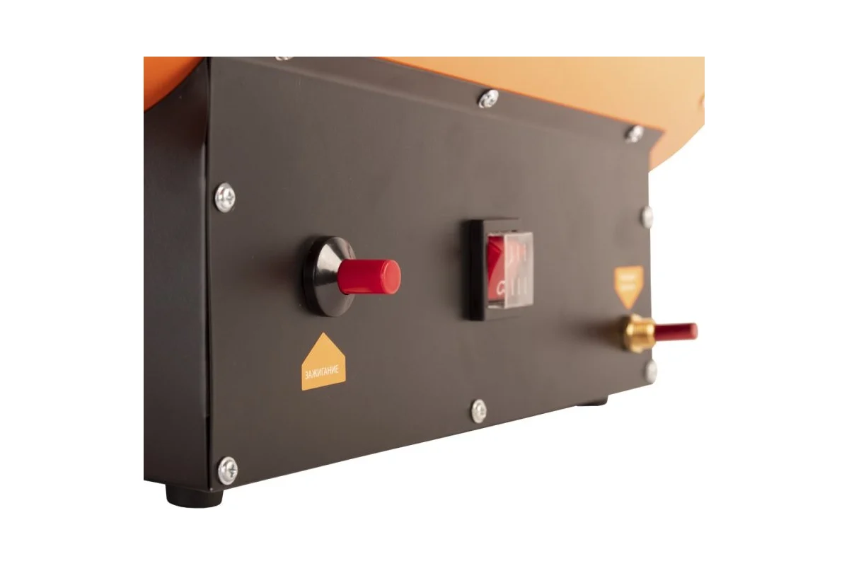 Калорифер газовый PATRIOT GS 30, 30 кВт, 650 м3/ч, пьезо поджиг, редуктор, шланг.