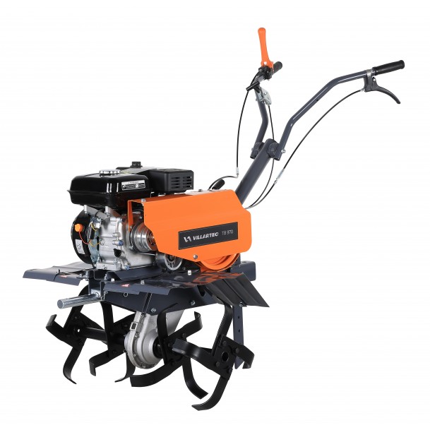 Мотоблок бензиновый  VILLARTEC TB970 / 2026, 212см2, 7л/с, бак 3,6л.ш.обр.850мм,85кг, ск.4вп./2назад
