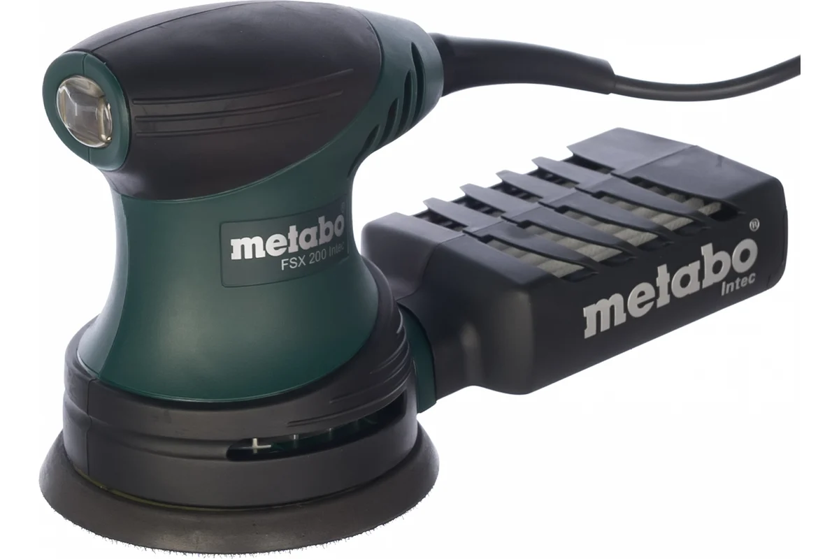 Metabo Эксц.шлифмашина FSX 200 Intec, 240W, 125 мм, 9500 об/мин, кол. 2,7 мм