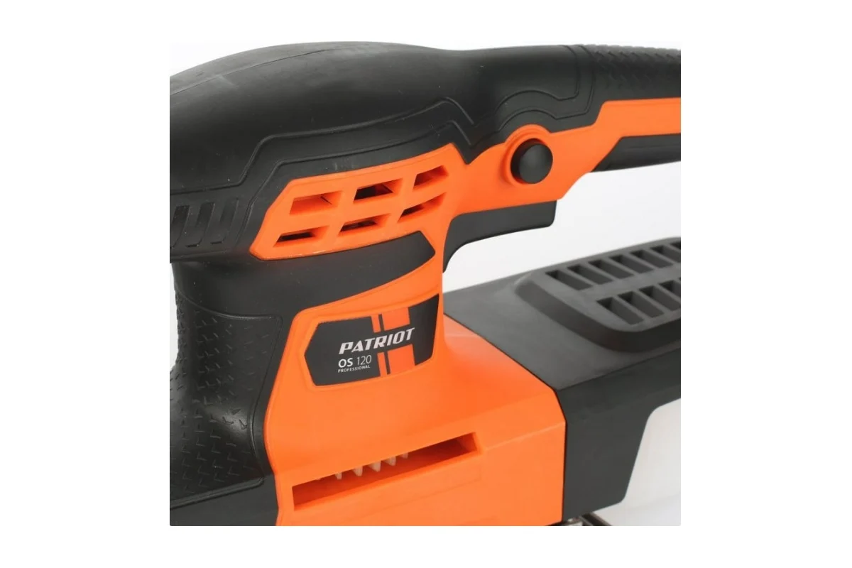 Машина плоскошлифовальная (ПШМ) PATRIOT OS 120, мощность 260 Вт, частота колебаний платформы 12 000 