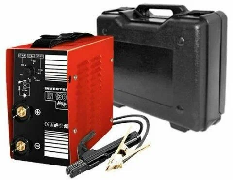 Сварочный аппарат IN 133 FUBAG, инверторный, от 10-130А, электроды 1.6-3.2мм, вес 2.9кг