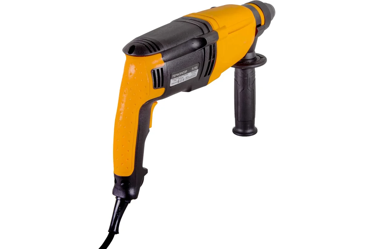 ВИХРЬ П-750 Перфоратор SDS+ 3х-реж, 750 Вт, 0-1100 об/мин, 0-4700 уд/мин, 2,6 Дж, 2,3 кг