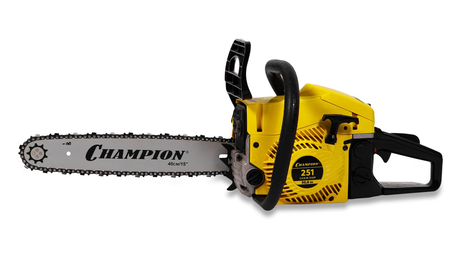 Бензопила CHAMPION 251-15", (0,325-1,5-64 (2,3 кВт 50,8 см3, 5,6 кг) легкий старт