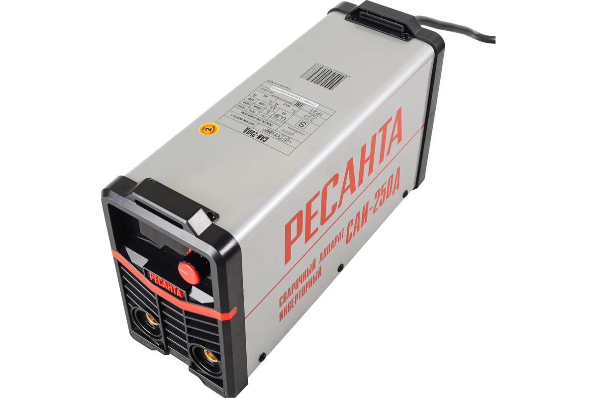 Сварочный аппарат инверторный САИ-250Д ф электрода 5мм   //Ресанта