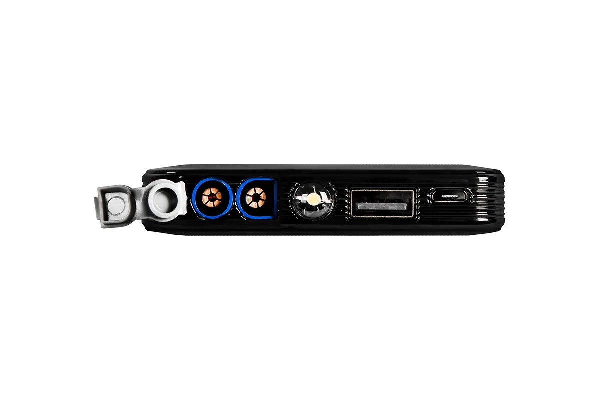 Пусковое устройство QUATTRO ELEMENTI Nitro  7  (12В, 7500 мАч, 400 А,  USB, LCD -  фонарь) (790-304)