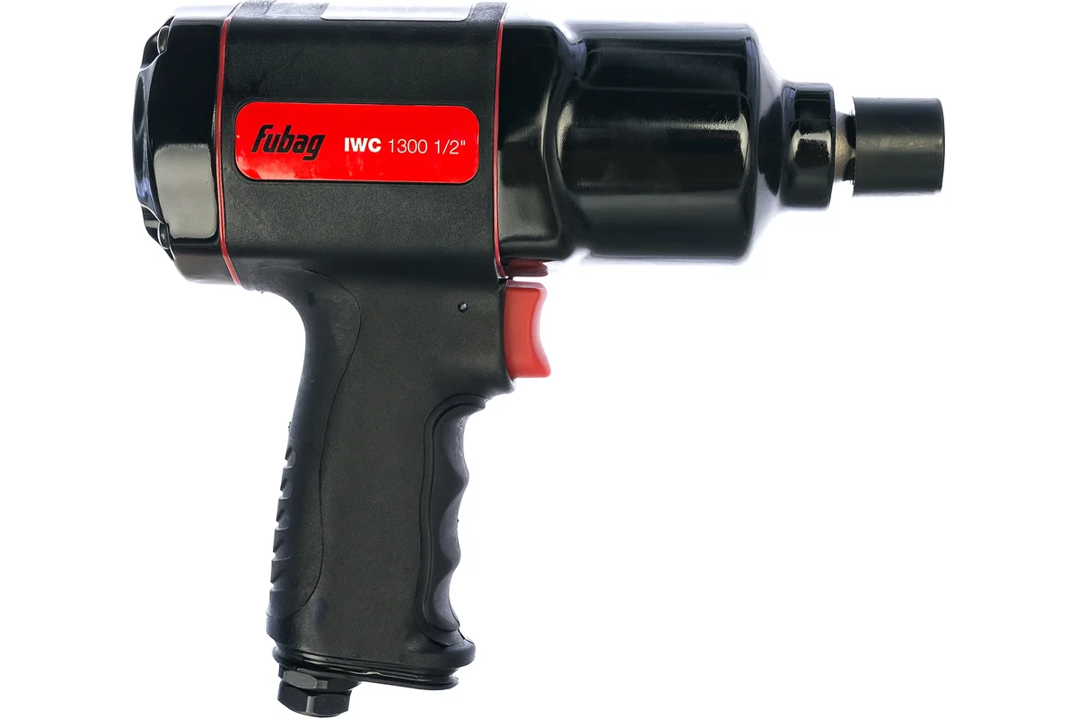 Пневмогайковерт ударный FUBAG IWC 1300 1/2" (1280Нм_6_3бар_1/2"_композит. корпус)