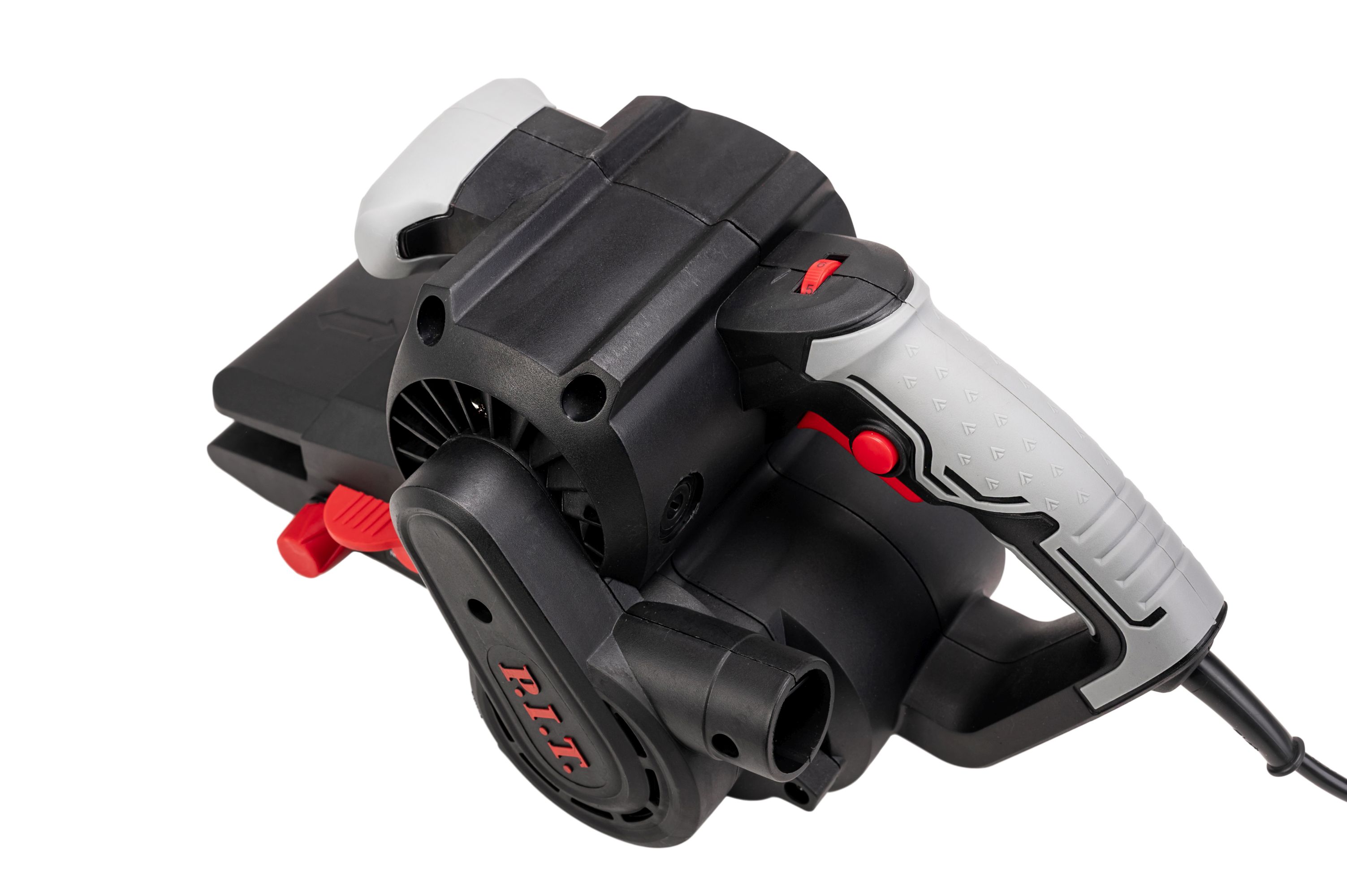 Шлифмашина ленточная электрич. P.I.T. PBS75-C1 МАСТЕР (900 Вт, лента 75х533мм, 200-380об/мин)