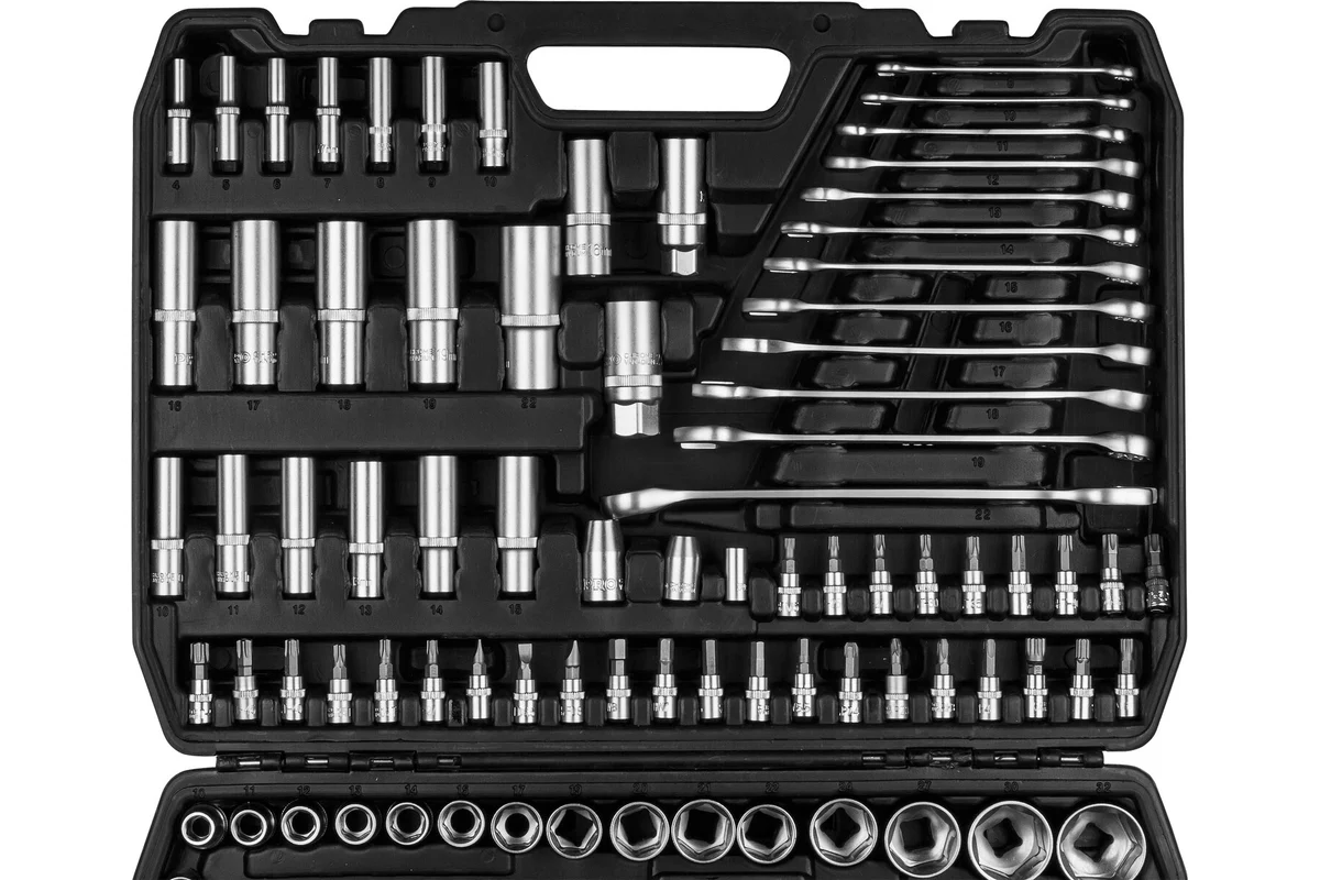 Набор головок и ключей 216пр. 1/4",3/8",1/2" PRO STARTUL STUTTGART (PRO-216S)