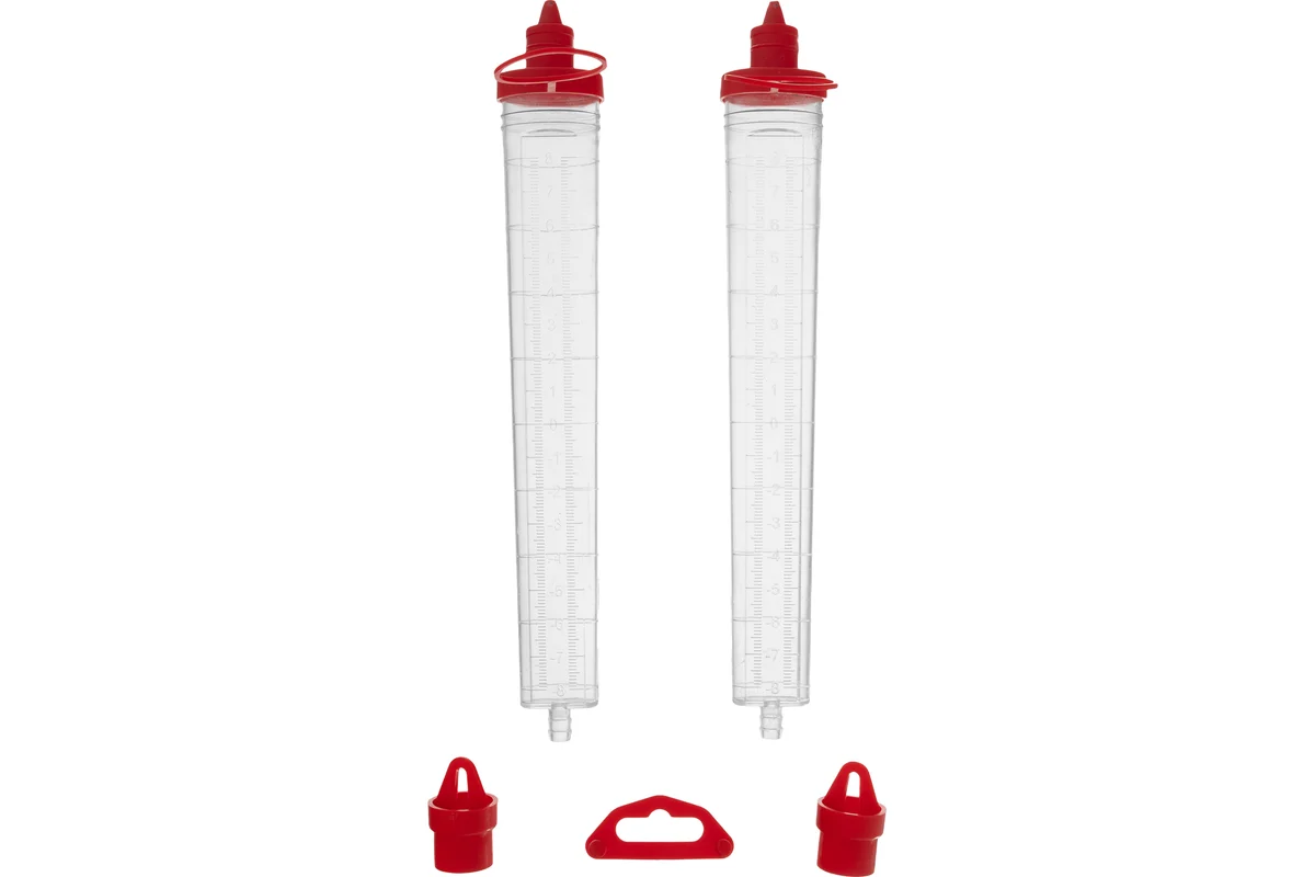 Гидроуровень,удлиненная колба, рельефная градуировка, 25м// Matrix