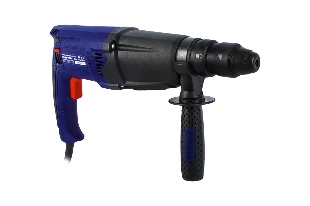 Перфоратор SDS-plus ПУЛЬСАР ПЭ 28-900П 900Вт,3,3Дж,3режима 2,9кг съёмн.патрон