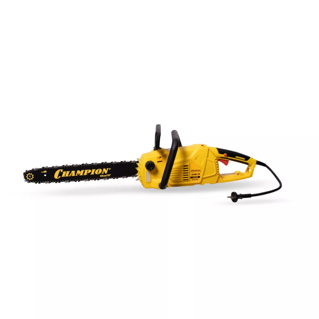 Электропила CHAMPION CH-324N-18"(3/8" -1,3- 62зв, 2.4 кВт, 4,66кг)