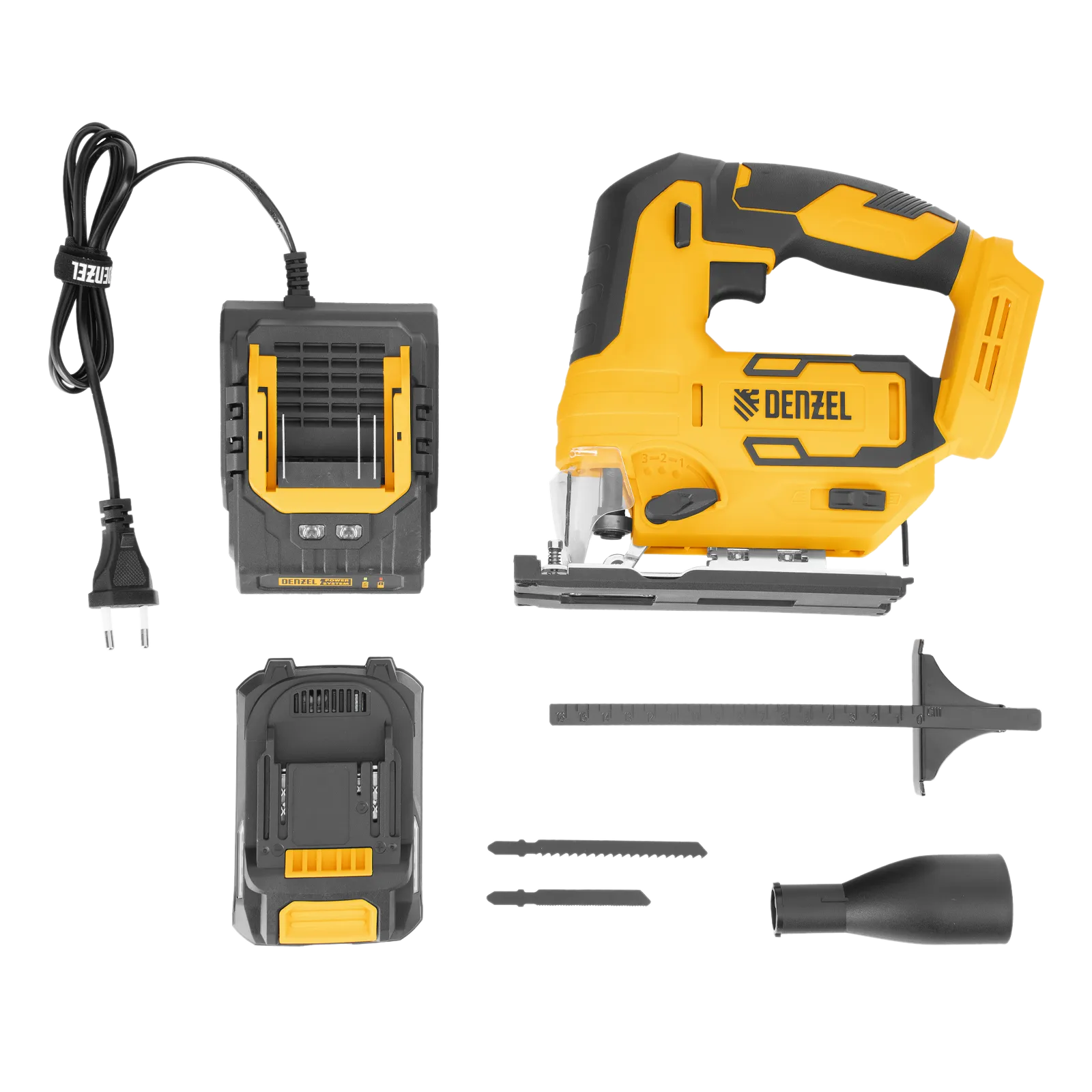 Лобзик аккумуляторный CJH-20-80, Li-Ion, 20 В// Denzel